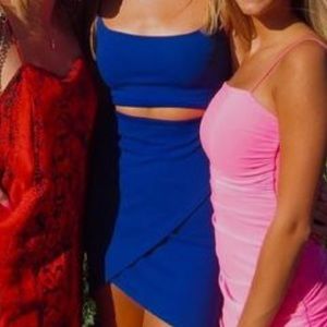 lulus royal blue dress